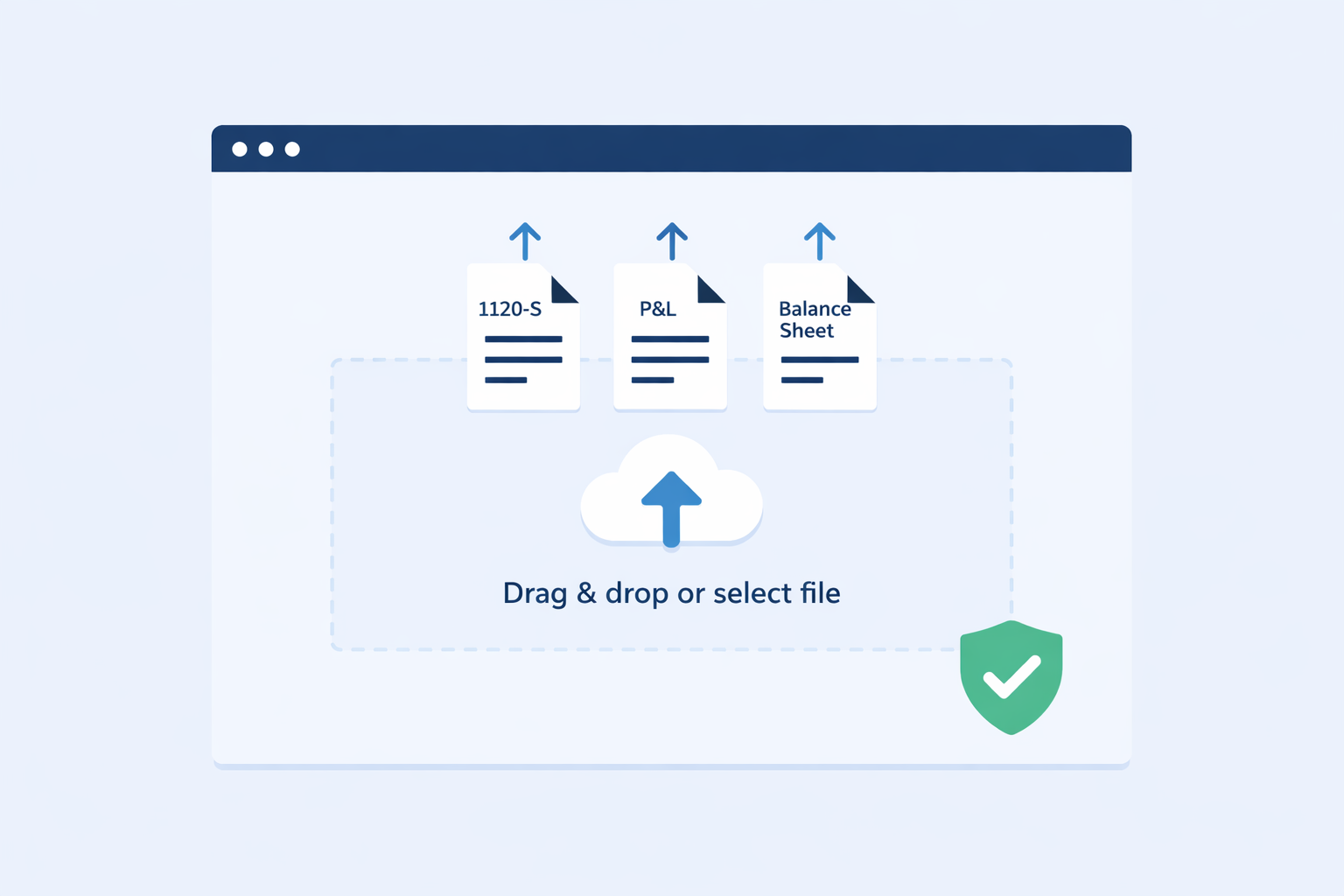 Client document submission portal